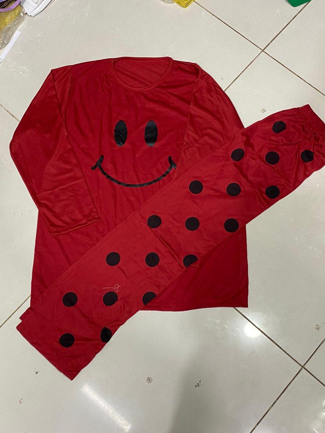 Cozy Cotton Jersey Night Suit Set – 2 Pcs