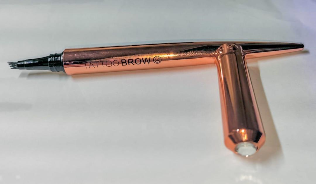 Waterproof Eyebrow Pen – Smudge Proof, Black & Brown