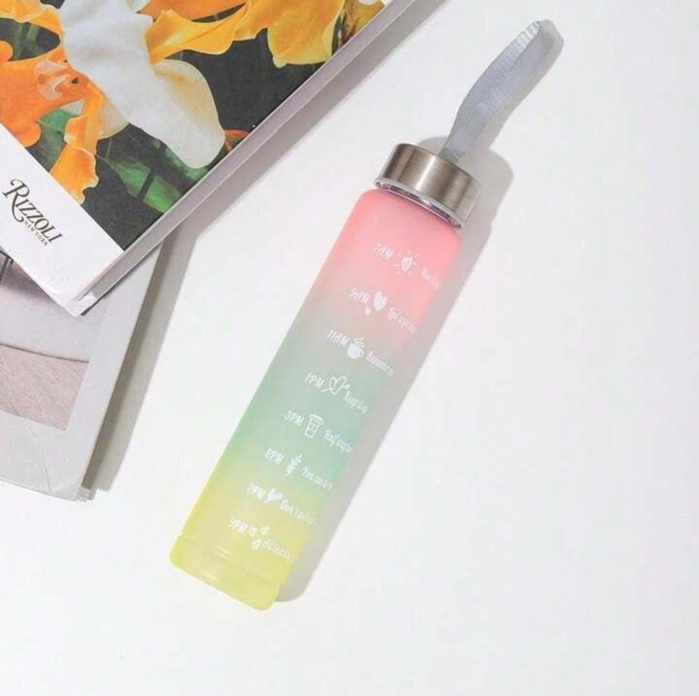 Gradient Water Bottles Set – 3 Pcs Leakproof