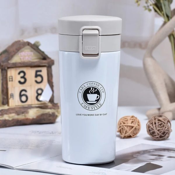 Stainless Steel Vacuum Flask – 380ml Travel Mug