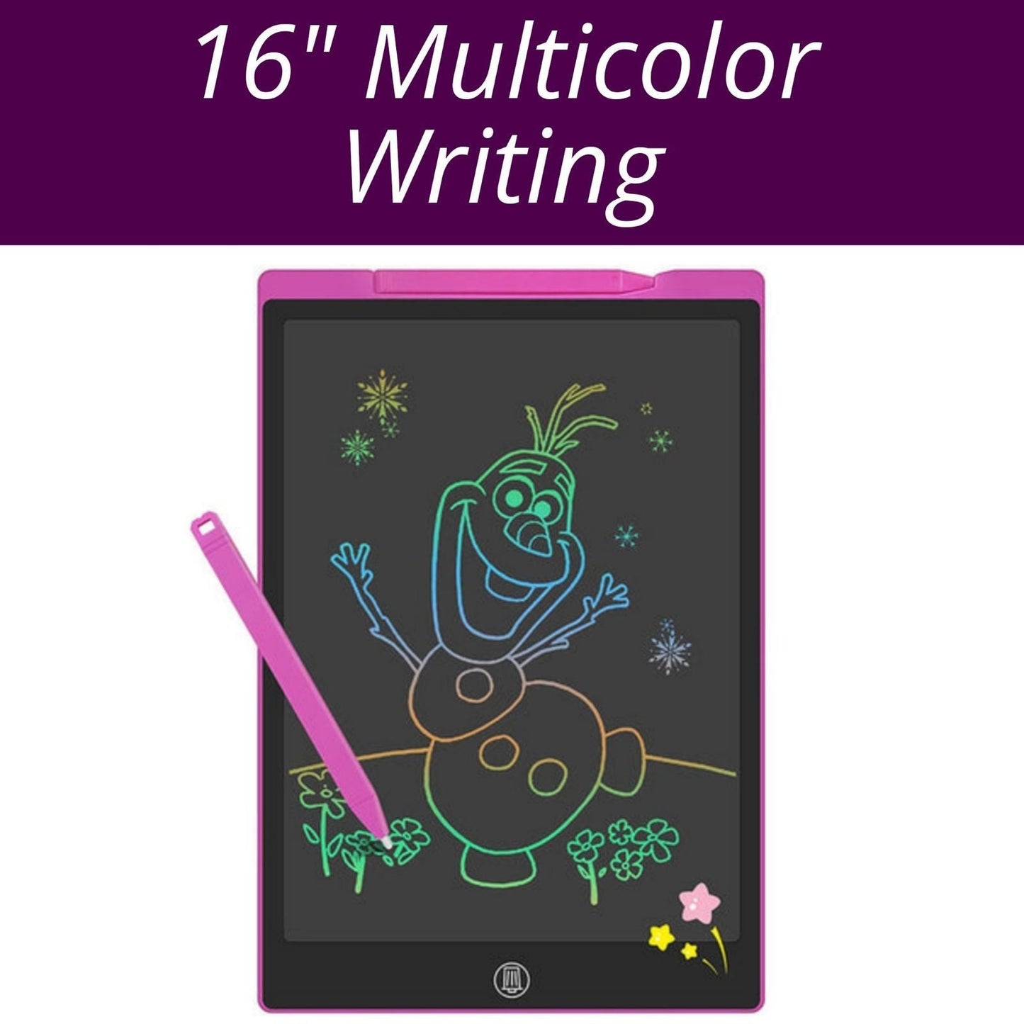 16 Inch LCD Writing Tablet – Multi Color Screen