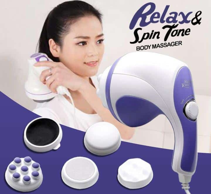 Relax & Spin Tone Electric Body Massager