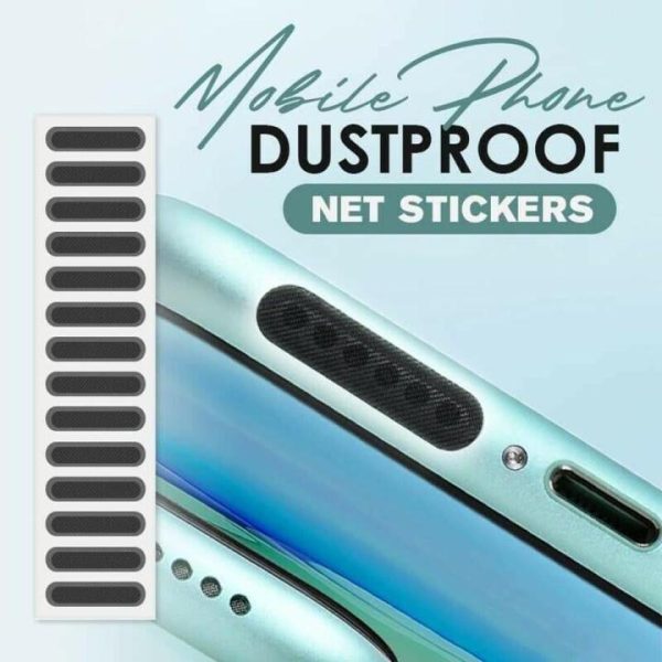 Phone Speaker Dustproof Net Stickers – 10 Pcs