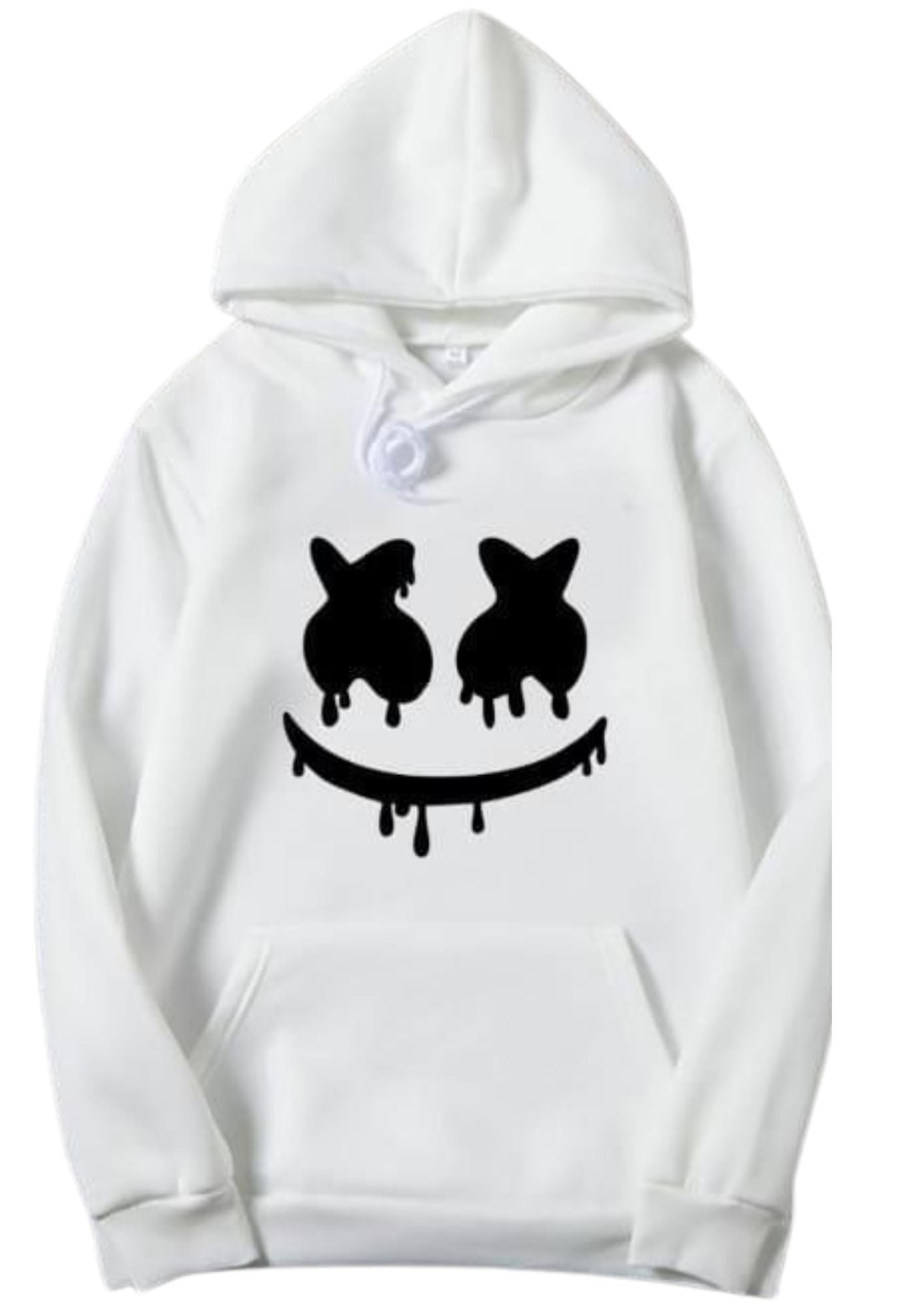 Men's Cotton Graphic Hoodie – Sublimation Print Casual Streetwear (1 Pc)