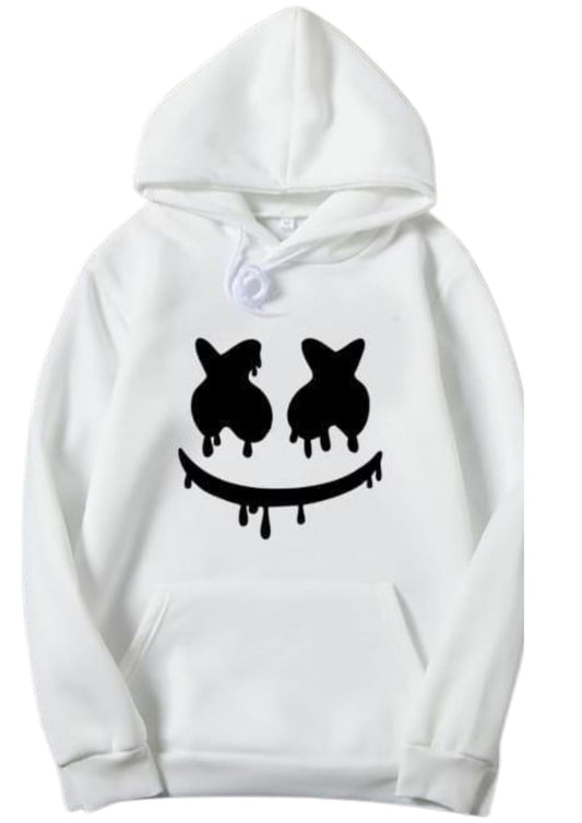 Men's Cotton Graphic Hoodie – Sublimation Print Casual Streetwear (1 Pc)