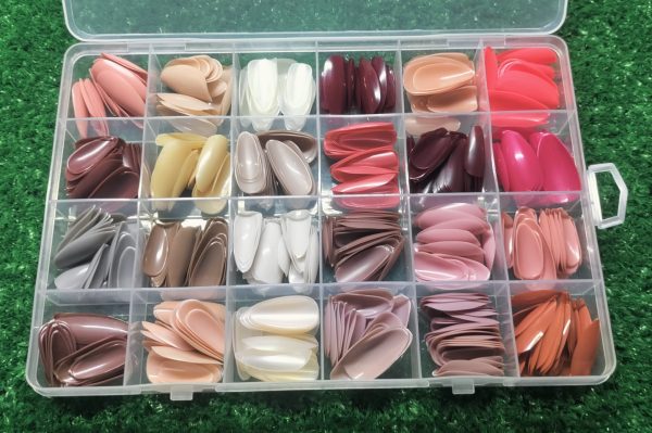 3 in 1 Hair Mask + Fake Nails Set with Glue