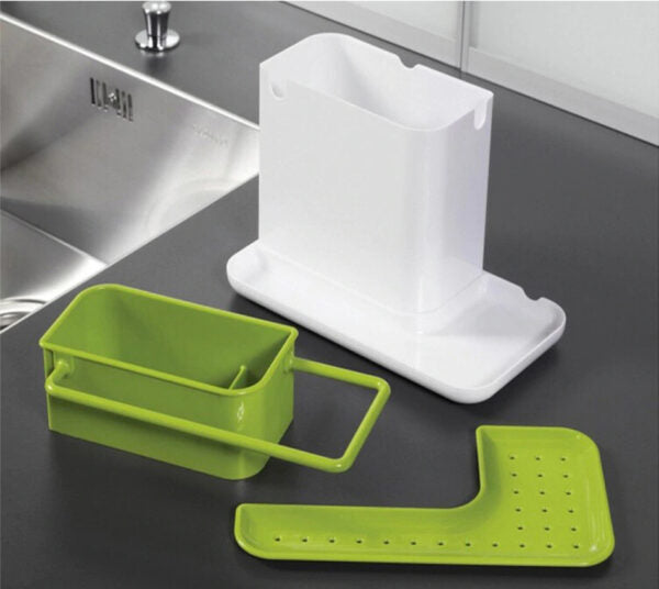 3-in-1 Soap Pump Dispenser & Sink Organizer