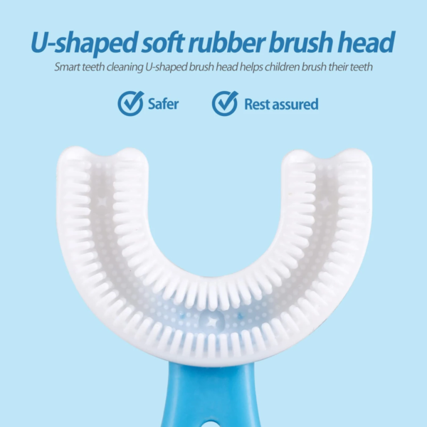 360° U-Shaped Baby Toothbrush – Kids Oral Care