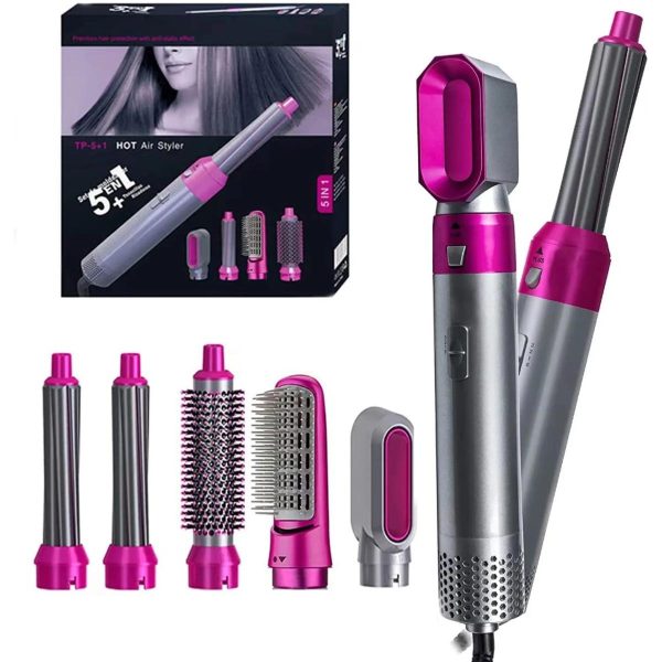5-in-1 Electric Hair Dryer Brush & Styling Kit