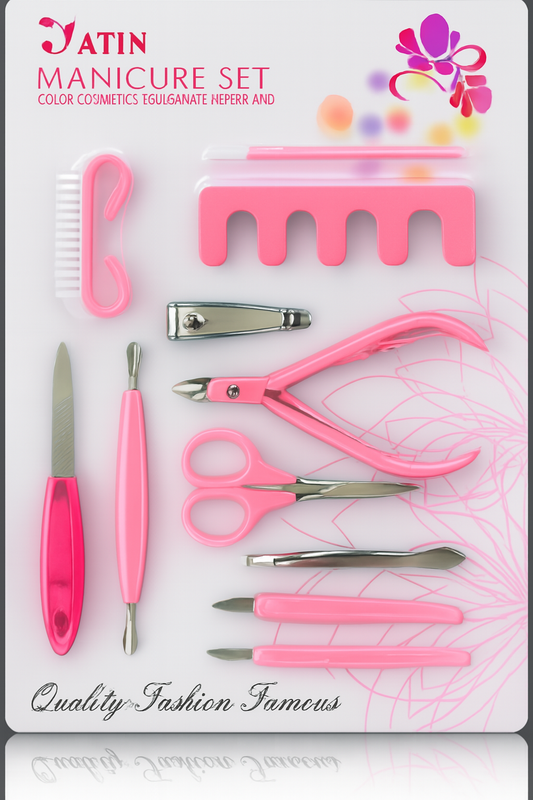 12-Piece Manicure & Pedicure Kit – Hand & Foot Care