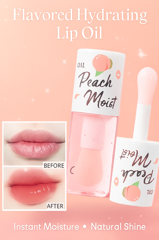 Flavored Hydrating Lip Oil – Smooth & Glossy Finish