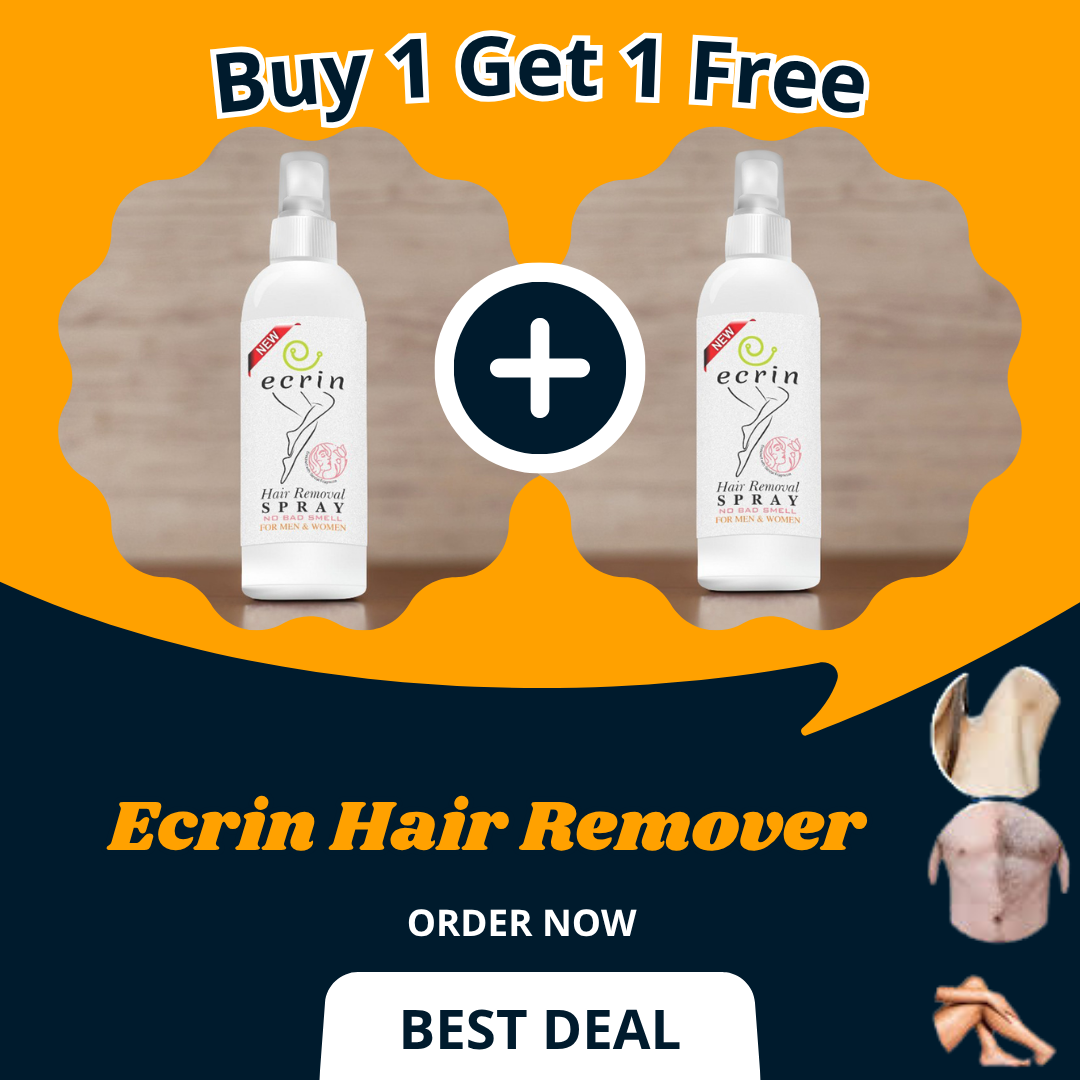 Ecrin Hair Removal Spray – Buy 1 Get 1 Free