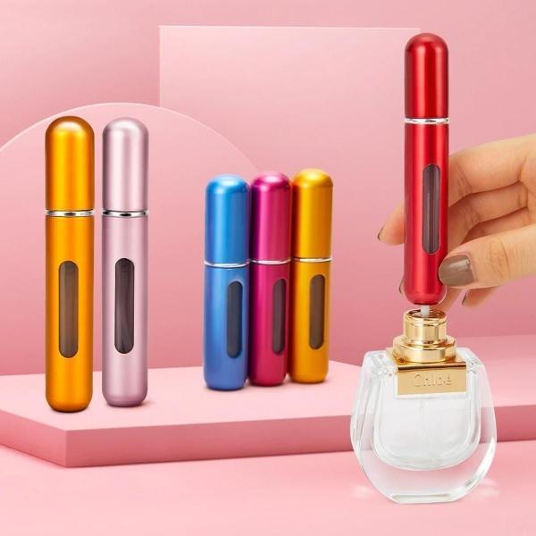 Travel Reusable Perfume Refill Bottle – Multicolor
