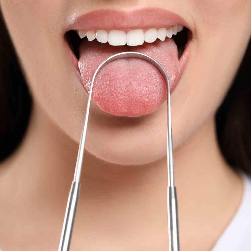 Stainless Steel Tongue Cleaner for Fresh Breath