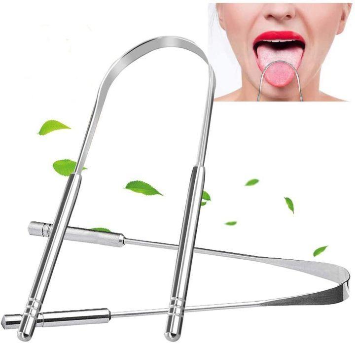 Stainless Steel Tongue Cleaner for Fresh Breath
