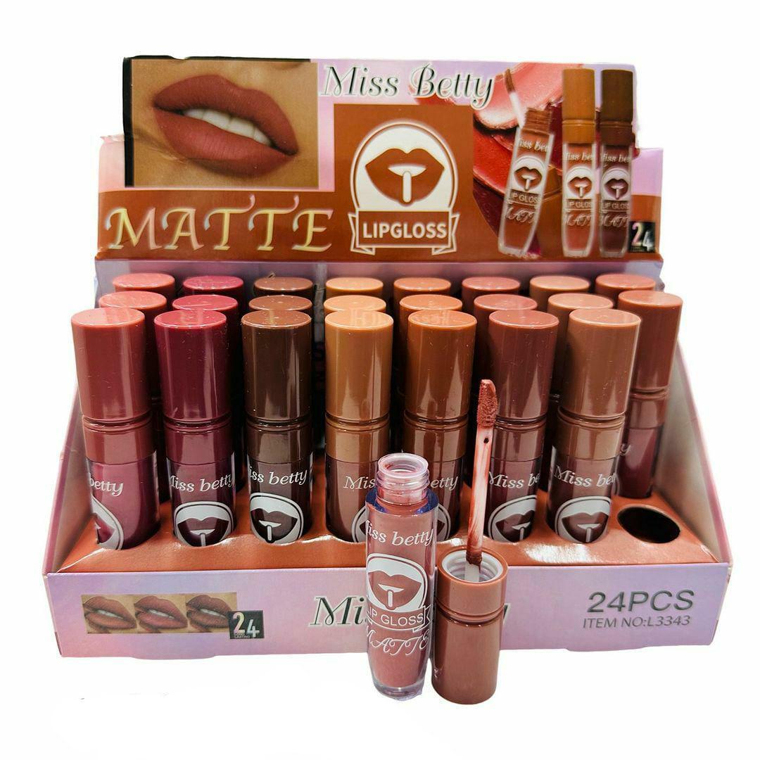 High Pigment Matte Lip Gloss Set – Pack of 4