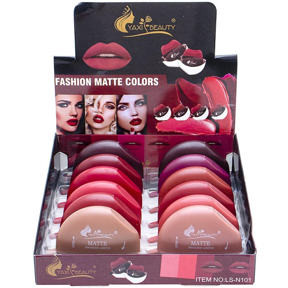 Matte Finish Lipstick Set – Pack of 6 Shades