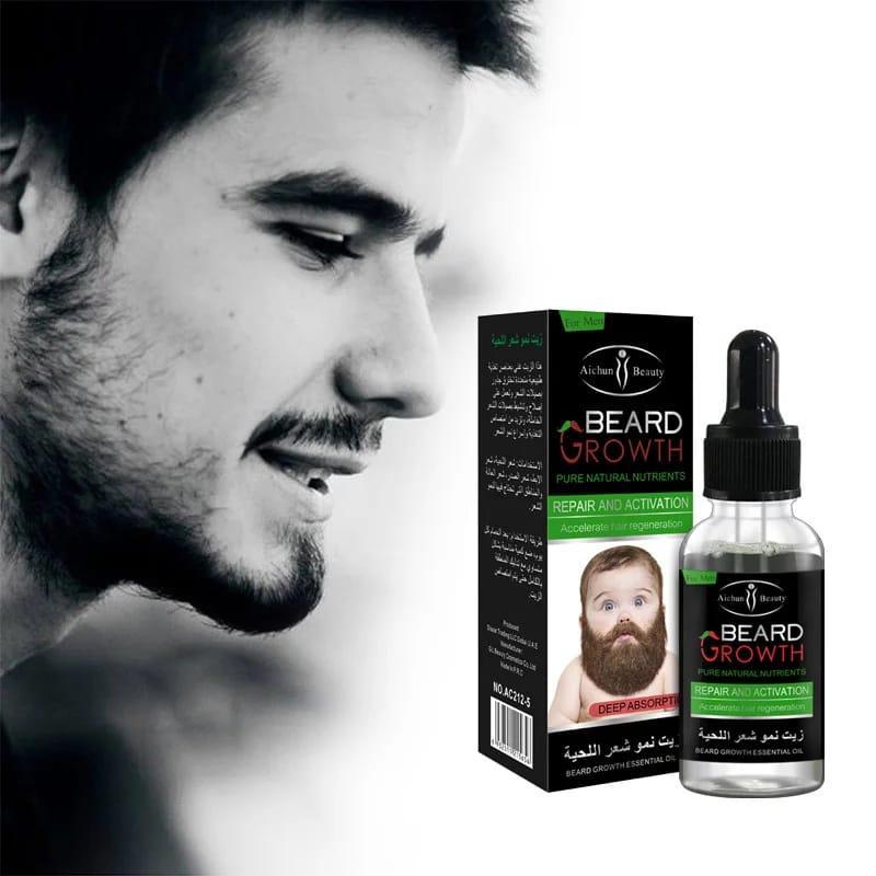Beard Growth Oil – 30ml for All Hair Types