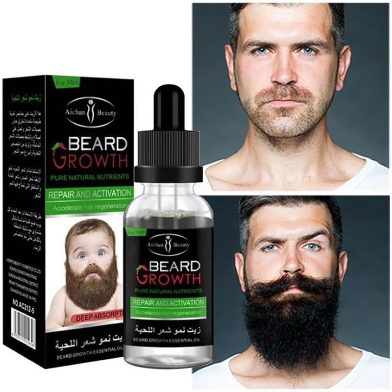 Beard Growth Oil – 30ml for All Hair Types
