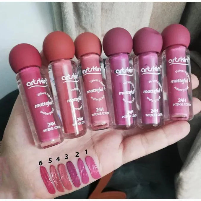 Lipgloss Artskin Matte VelvePack of 3 – Long Lasting
