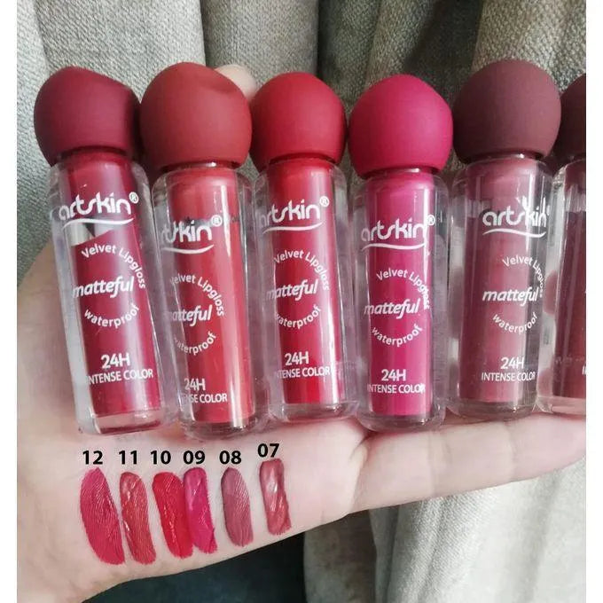 Lipgloss Artskin Matte VelvePack of 3 – Long Lasting