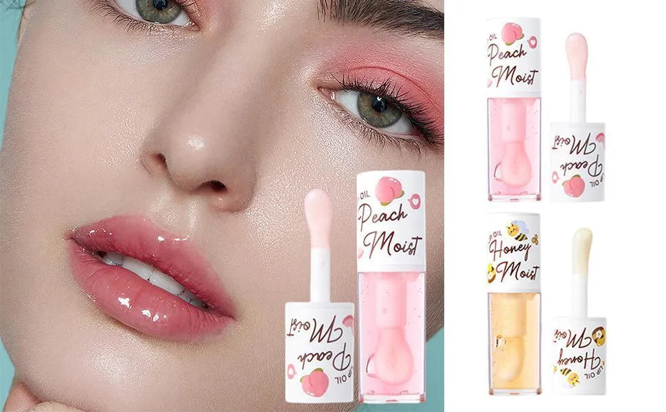 Flavored Hydrating Lip Oil – Smooth & Glossy Finish