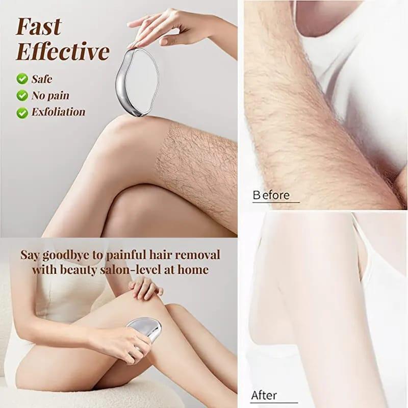 Painless Crystal Hair Remover Epilator – Magic Crystal Hair Eraser for Smooth Skin