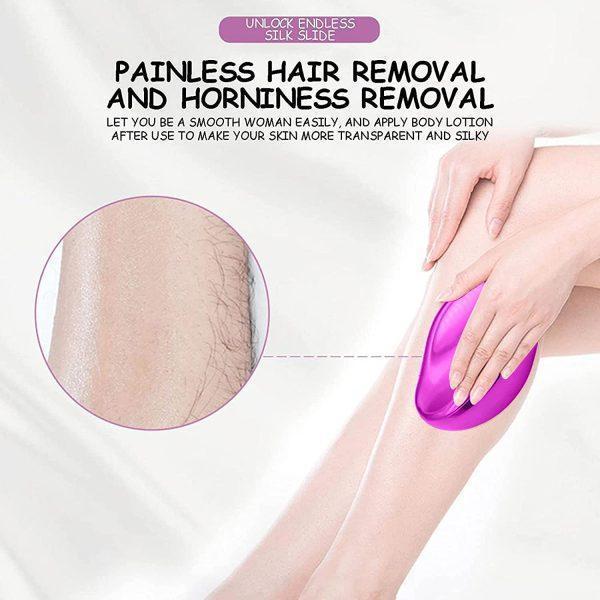 Painless Crystal Hair Remover Epilator – Magic Crystal Hair Eraser for Smooth Skin