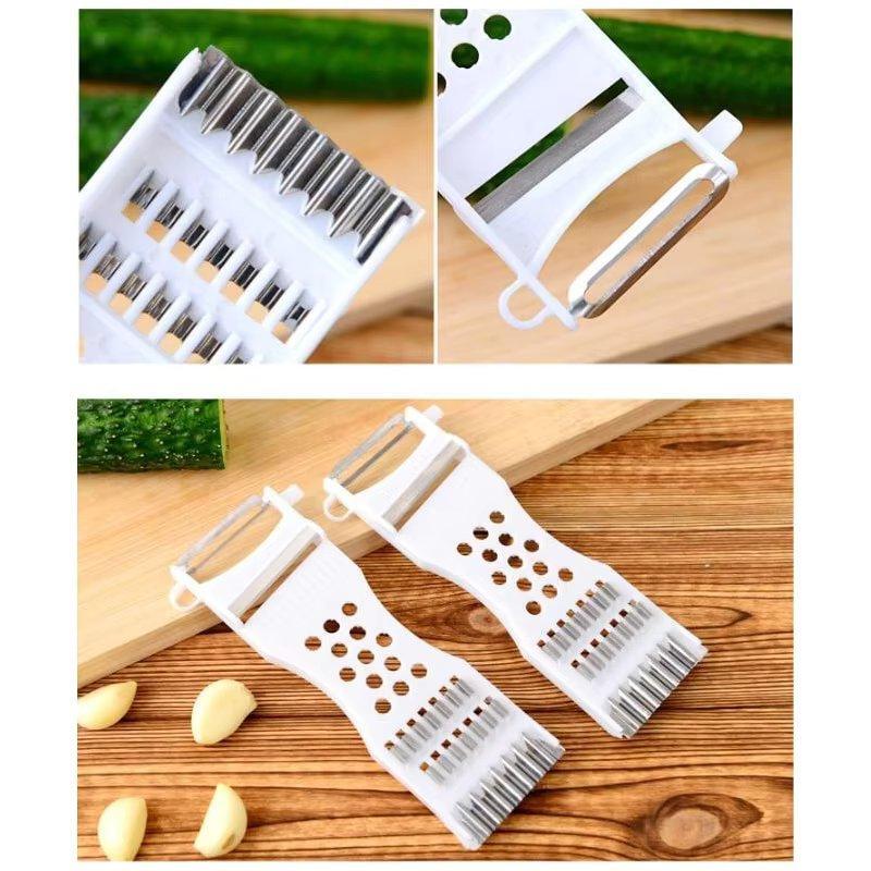 5 in 1 Vegetable Cutter & Slicer – White