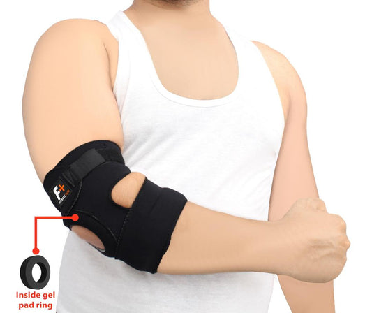 Safe Elbow Support Brace – Flexible & Lightweight