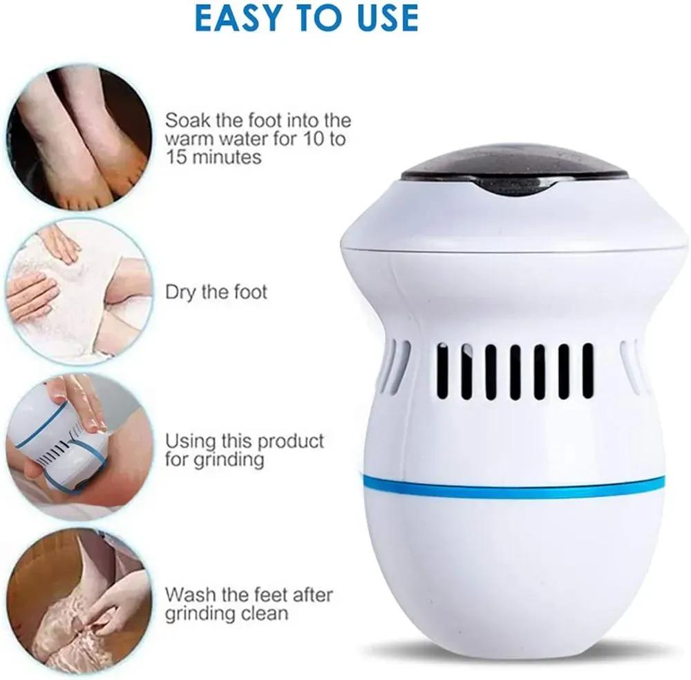 Electric Foot Scrubber – Smooth & Soft Feet Care
