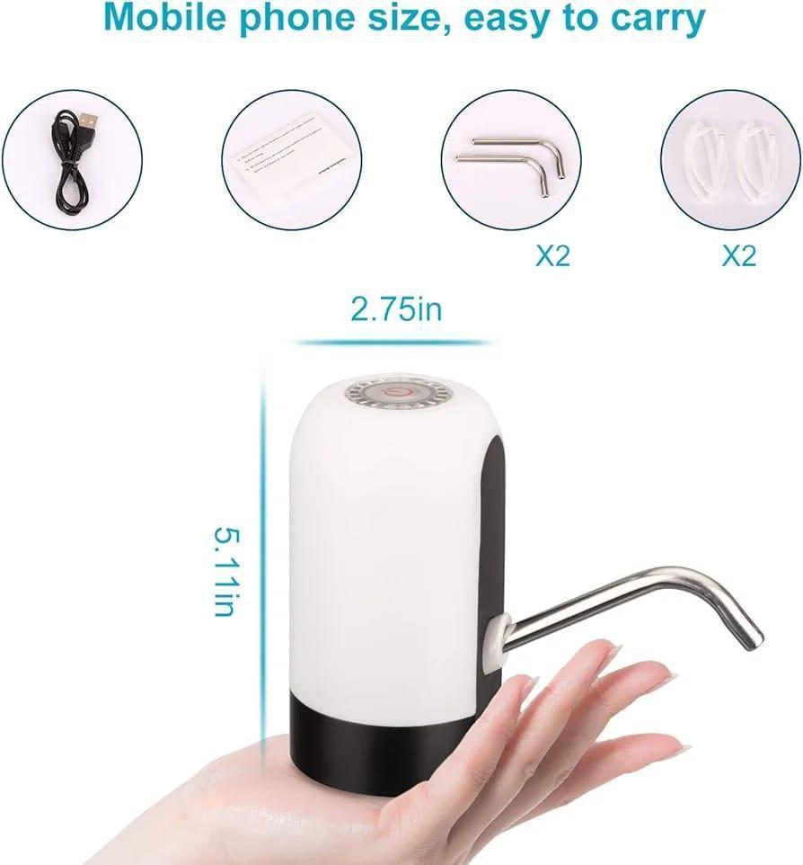 Portable Electric Water Pump Dispenser – USB Rechargeable