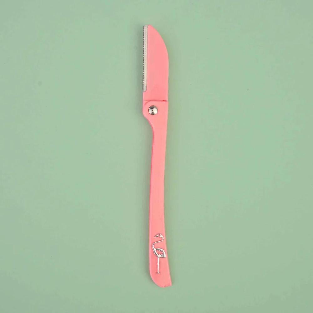 Pack of 3 Eyebrow Razors – Face & Eyebrow Hair Removal Shaper with Protective Cover