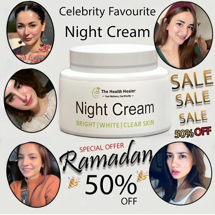 Whitening & Brightening Night Cream – 50g