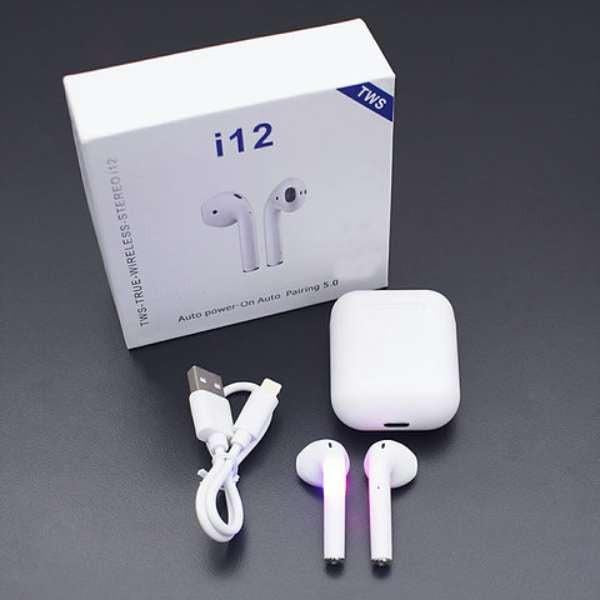 I Series AirPods – Wireless Bluetooth Earbuds White