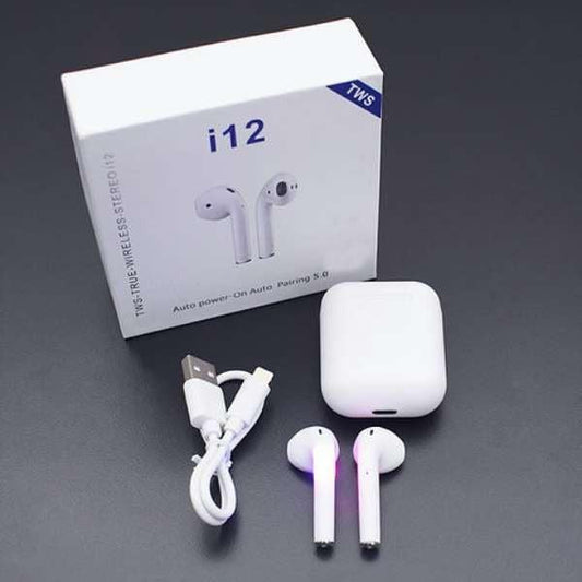 I Series AirPods – Wireless Bluetooth Earbuds White