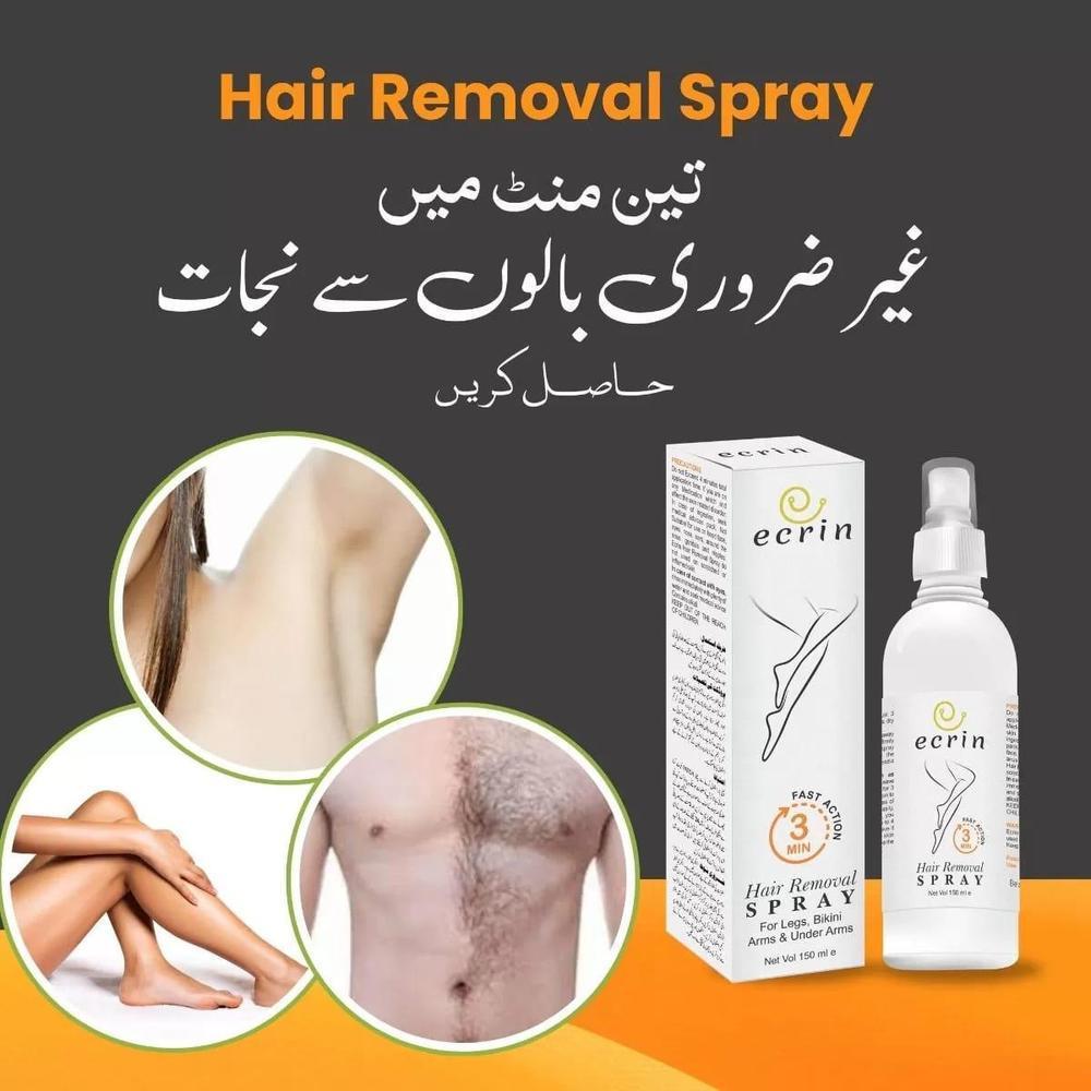 Ecrin Hair Removal Spray – Smooth Skin Formula