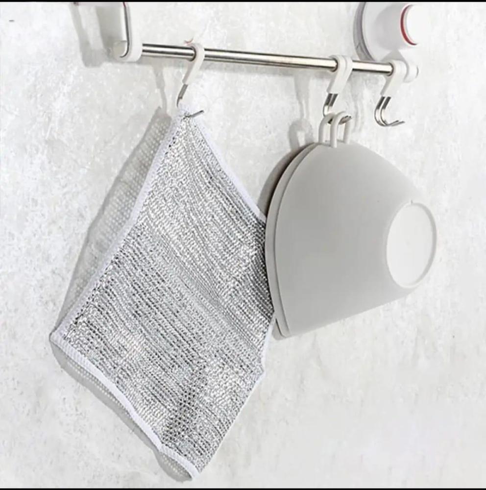 10 Pcs Durable Washable Steel Wire Cleaning Cloths