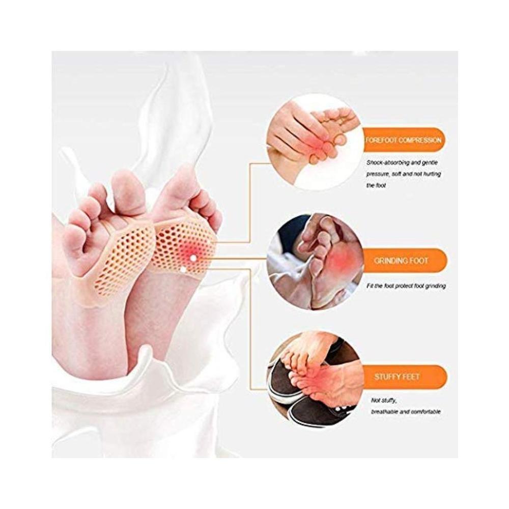 2 Pcs Silicone Toe Protectors – Pain Relief Pads