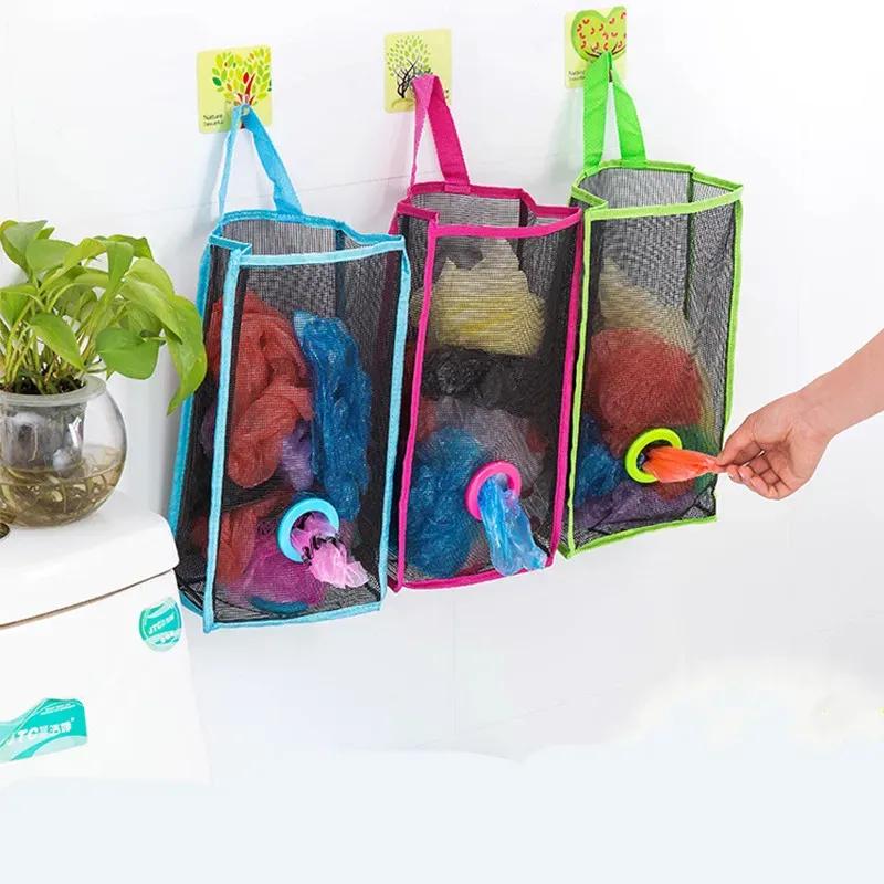 Multicolor Shopper Bag Set – 3 Pcs Durable & Reusable