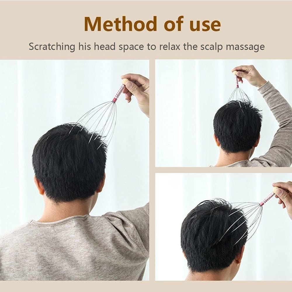 Pcs Anti-Hair Fall Scalp Massager Shampoo Brush