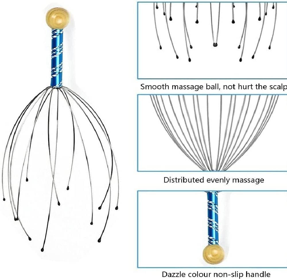 Pcs Anti-Hair Fall Scalp Massager Shampoo Brush