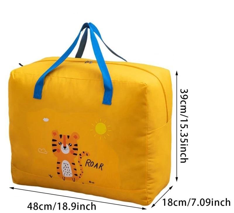 Unisex Cartoon Baby Bag – Multi-Purpose Diaper Tote