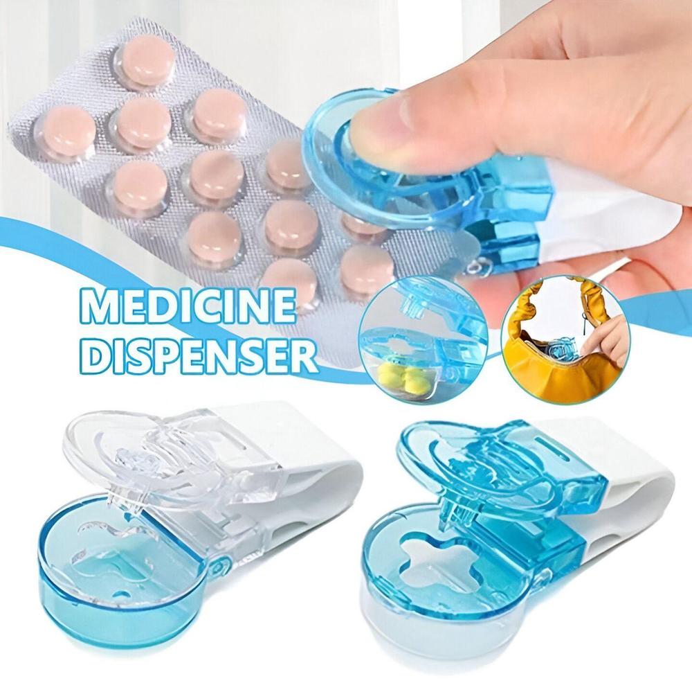 Medicine Dispenser – Easy Pill Organizer & Peeler