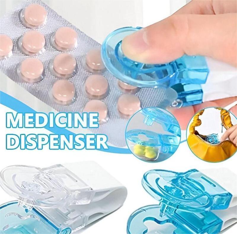 Medicine Dispenser – Easy Pill Organizer & Peeler