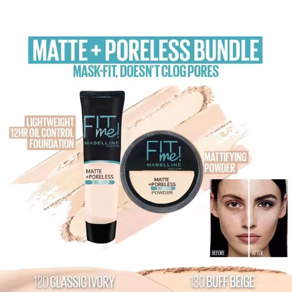 2 in 1 Foundation & Compact Powder Set