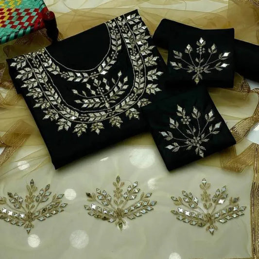 Women Silk Suit – 3 Pcs Unstitched