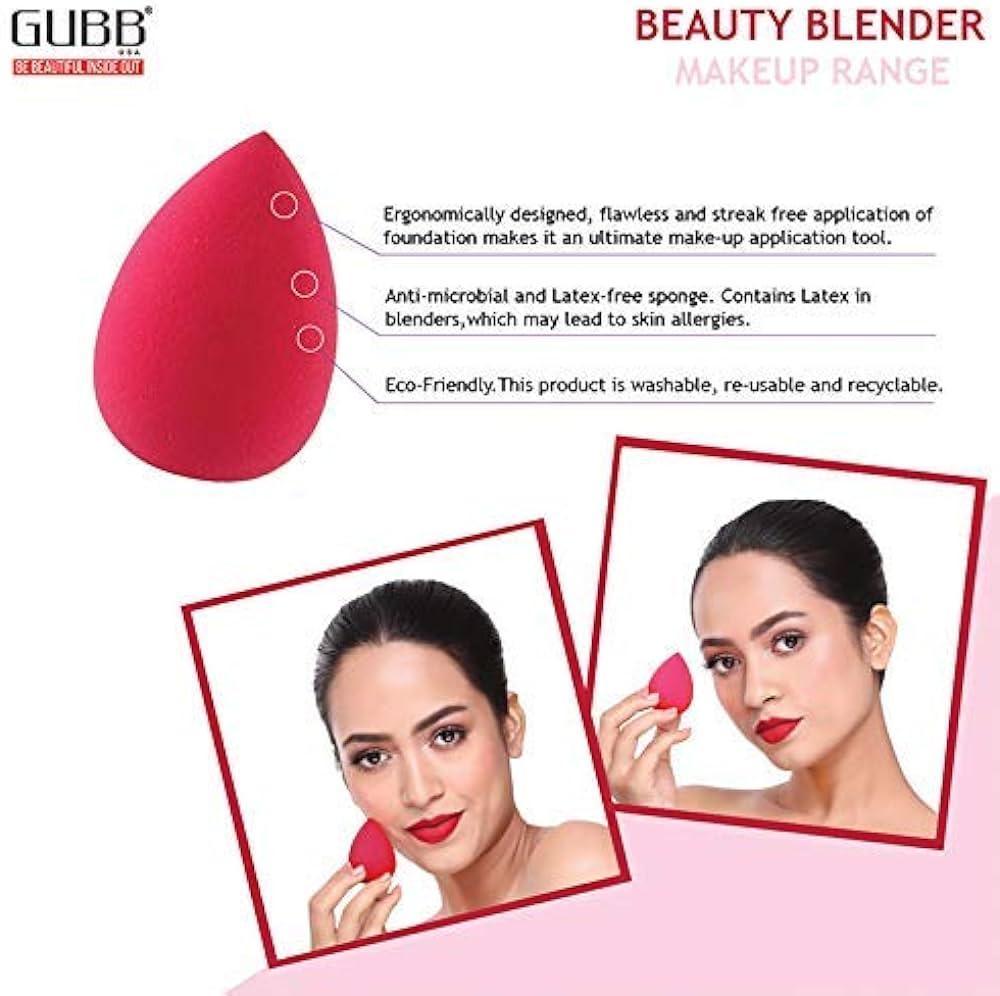 Beauty Blenders Pack of 2 – Polyurethane Makeup Sponges for Flawless Blending