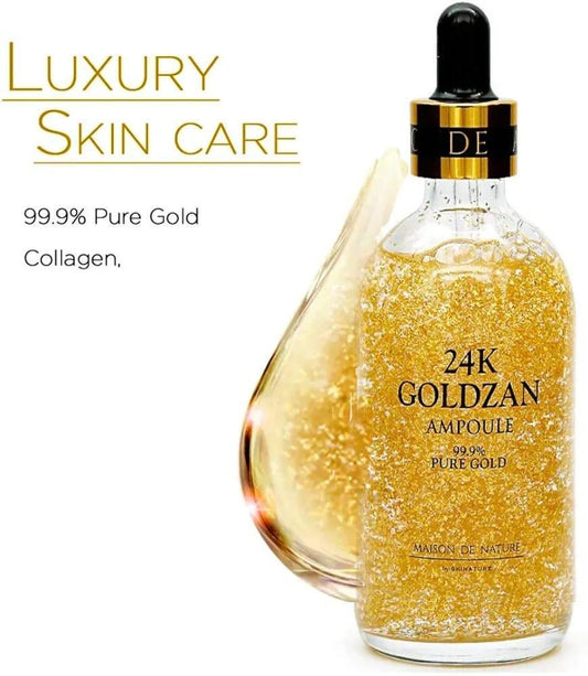 24K Gold Serum 100ml – Anti-Aging & Hydrating Glow