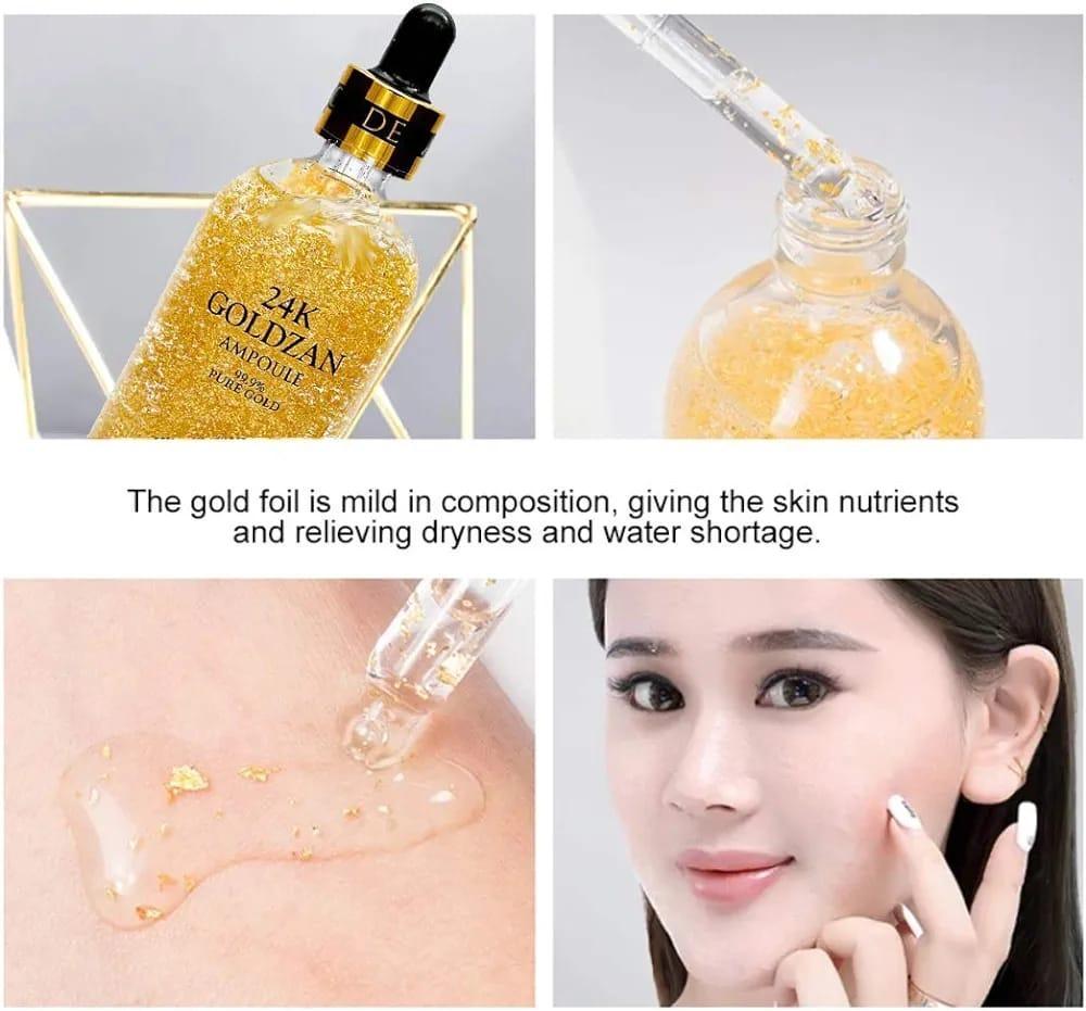 24K Gold Serum 100ml – Anti-Aging & Hydrating Glow